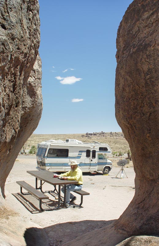 Gertie at City of Rocks 3