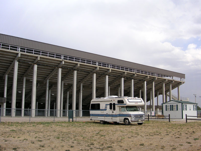 Gertie at the fairground