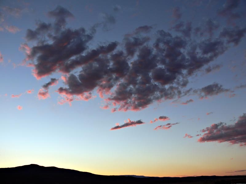 Sunset clouds