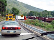 Waiting for a train