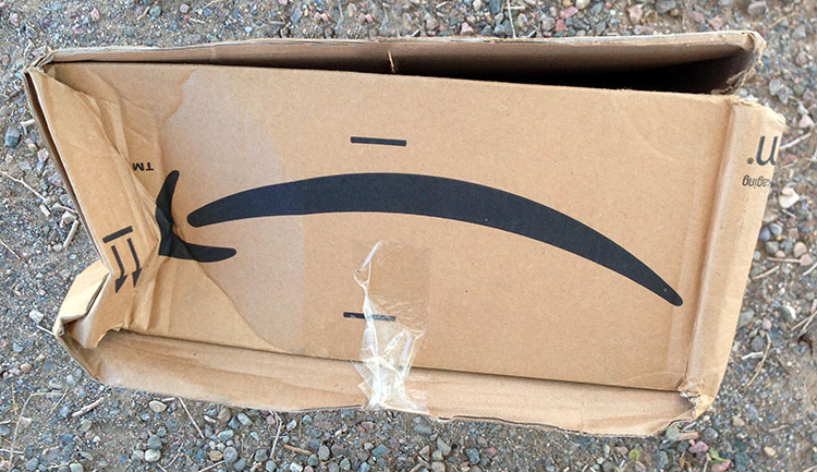 Damaged package