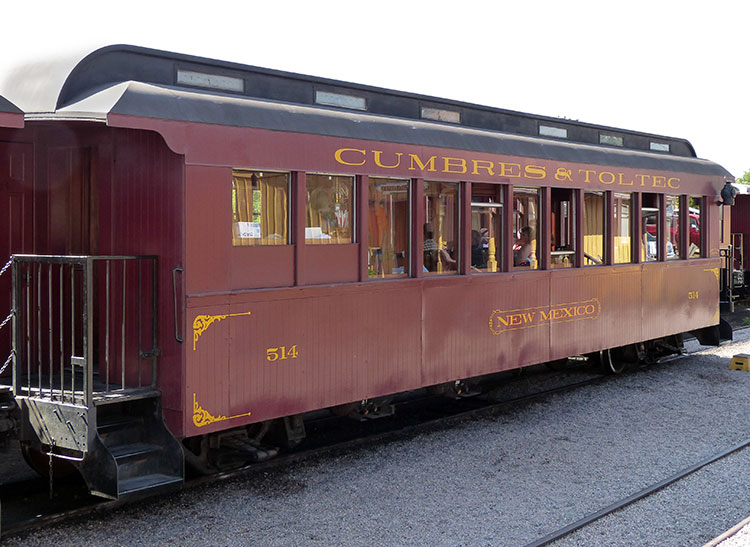 Parlor car exterior