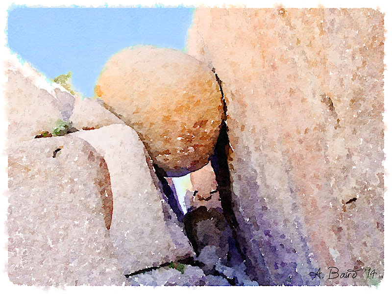 Rock sphere