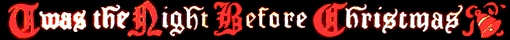 Twas the Night Before Christmas